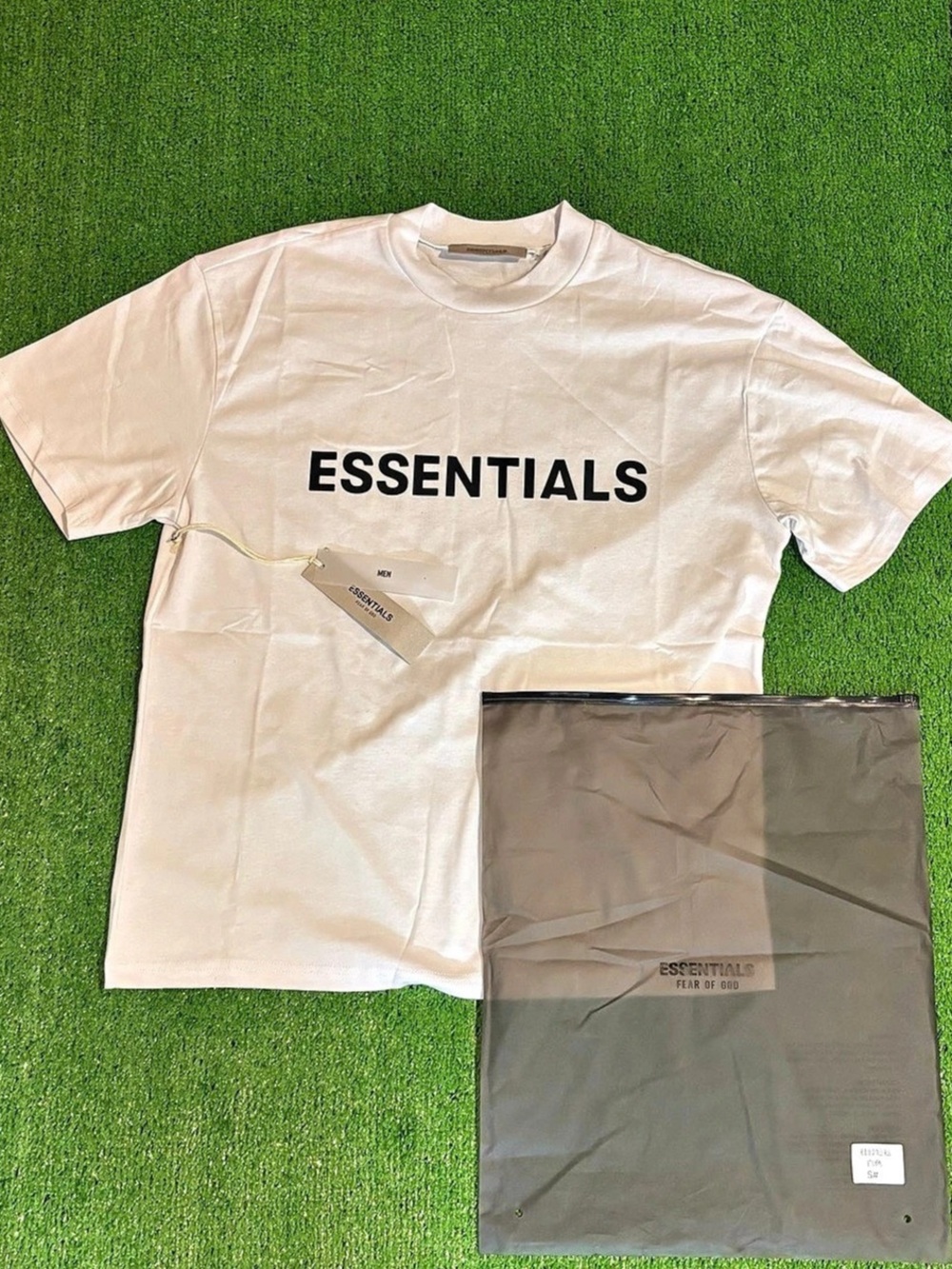White Fear of God Essentials T-shirt